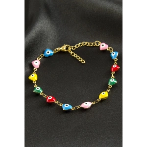 Kalp Lüks Çelik Bileklik