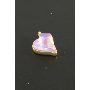 Kalp Taşlı Tek Kulplu Aparat 1 Adet