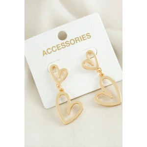 Kalp Yeni Sezon Metal Küpe