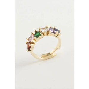 Kalp Zirkon Taşlı Yüzük