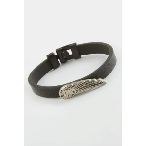 Kanat Kaliteli Suni Deri Bileklik