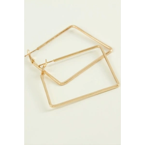 Kare Halka Küpe 4,5 cm