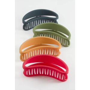 Kayık Renkli Mandal Toka 12 cm