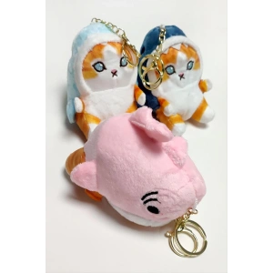 Kedi Peluş Anahtarlık