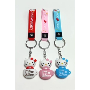Kedi Silikon Anahtarlık