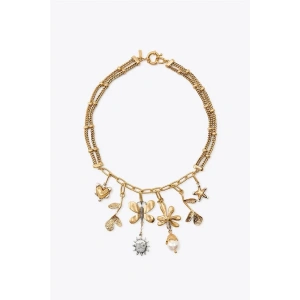 Kelebek Charm Kolye - Altın