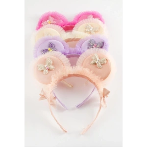 Kelebek Çocuk Toka Taç