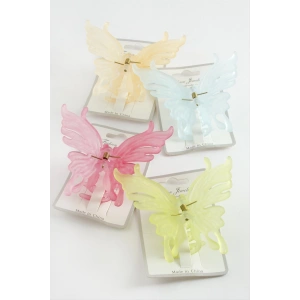 Kelebek Renkli Mandal Toka 10 cm