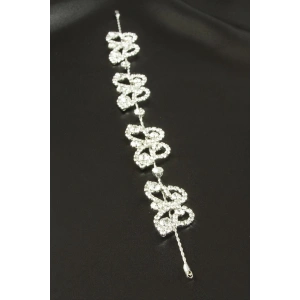 Kelebek Taşlı Saç Aksesuarı