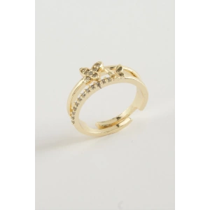 Kelebek Zirkon Taşlı Yüzük