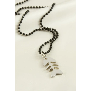 Kılçık Top Zincirli Erkek Kolye