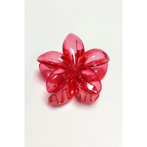 Kırmızı Lotus Toka 8 cm (Kartsız)