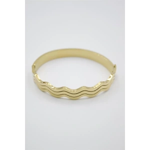 Kıvrımlı Bilezik - Altın