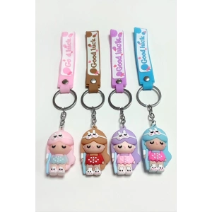 Kız Çocuk Silikon Anahtarlık