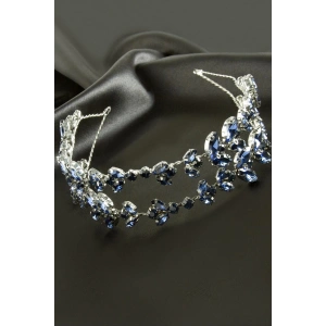 Kristal Taşlı Eğilebilir Saç Aksesuarı