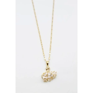 Kuğu Kolye - Altın