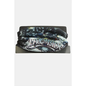 Kurt Desenli Baff Boyunluk