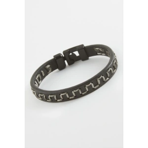 Labirent Kaliteli Suni Deri Bileklik