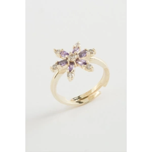 Lotus Zirkon Taşlı Yüzük