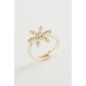 Lotus Zirkon Taşlı Yüzük