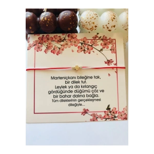 Marteniçka Yonca Dilek Bilekliği