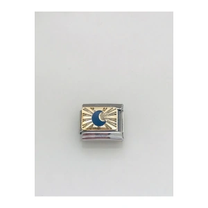 Mavi Ay Nomi Italyan Charm Bileklik Charmı