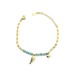 Melek Kanadı Bileklik - Altın