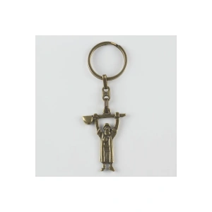 Mevlana Figürlü Metal Anahtarlık