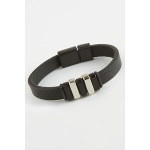 Mıknatıslı Orjinal Deri Bileklik