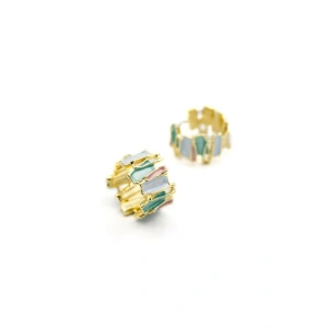 Mineli Küpe - ÇOK RENKLİ