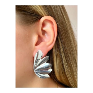 Moda Trend Yaprak Küpe