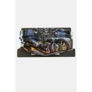 Motorcu Desenli Baff Boyunluk