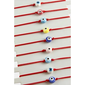 Nazar Cam İp Bileklik