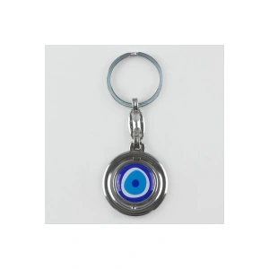 Nazar Figürlü Metal Anahtarlık