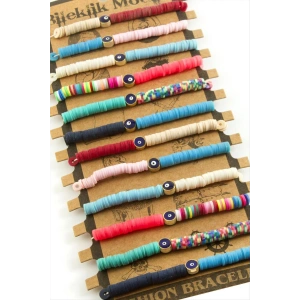 Nazar Fimo Boncuk Bileklik