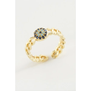 Nazar Zirkon Taşlı Yüzük