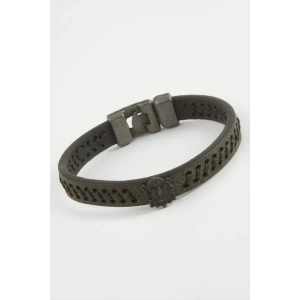 Osmanlı Bayrağı Kaliteli Suni Deri Bileklik