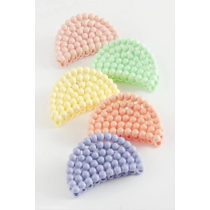 Oval Renkli Mandal Toka 6 cm