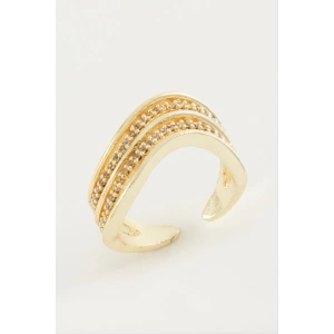 Oval Zirkon Taşlı Yüzük