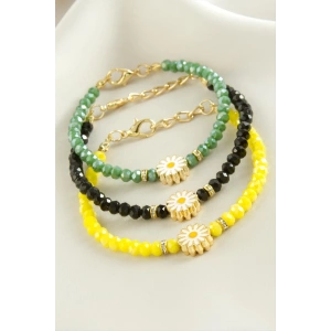 Papatya Kristal Bileklik