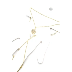 Papatya Şahmeran Bileklik - Altın