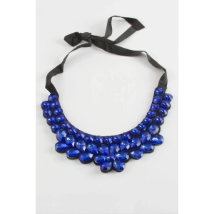 Papatya Taşlı Yaka Kolye