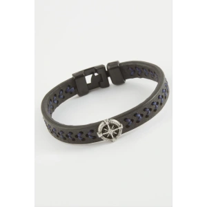 Pusula Kaliteli Suni Deri Bileklik