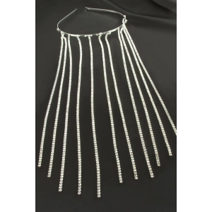 Şerit Taşlı Gelin Tacı