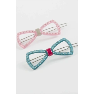 Sonsuzluk Taşlı Klipsli Toka