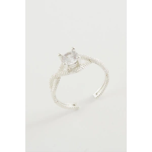 Sonsuzluk Tek Taşlı Yüzük