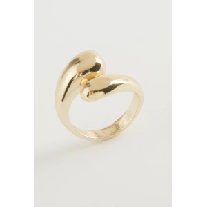 Su Damlası Metal Yüzük