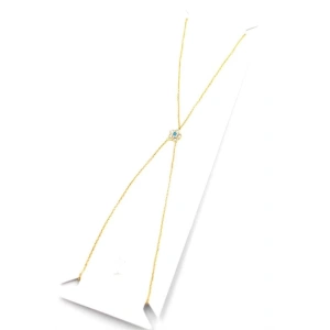 Taşlı Çiçek Şahmeran - Altın