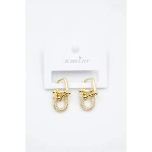 Tf Zincir Küpe - Altın