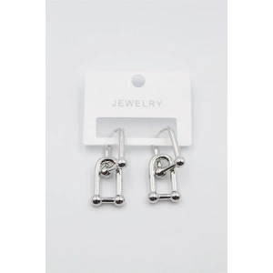 TF Zincir Küpe - Gümüş